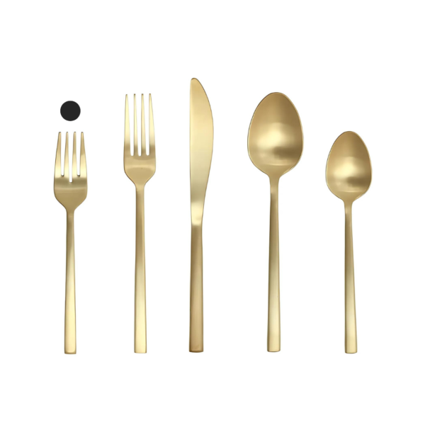 Gold Salad & Dessert Fork