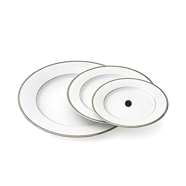 Platinum Band Plate, 6"